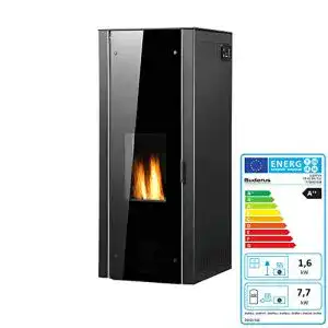 Pelletofen buderus logastyle pellet kaminofen lamina 55 kw