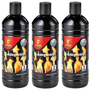 Petroleum Boomex – FLASH 3 Liter (3x 1 Liter) Flash Lampenöl -Lampen