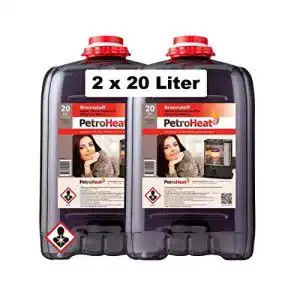 Petroleum cago petroheat doppelpack inhalt 2x 20 l fuer ofen