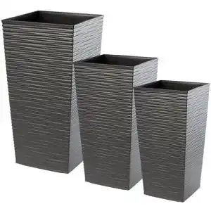 Pflanzkuebel kadax blumentopf blumenkuebel aus kunststoff set