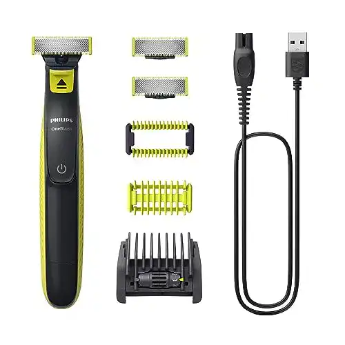 Philips OneBlade Face & Body Elektrorasierer für präzises Trimmen und Rasieren