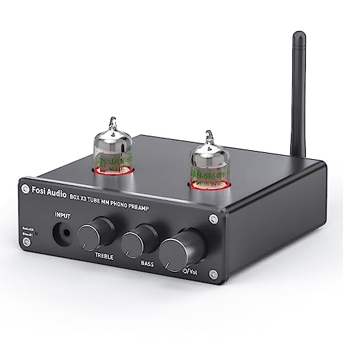 Phono-Vorverstärker Fosi Audio Box X3 5654W Röhren-
