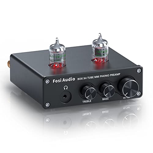 Phono-Vorverstärker Fosi Audio X4 HiFi Phono Röhren