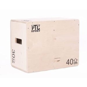 Plyo-Box PTC SPORT 3 in 1 Holz Plyo Box, Jump Box