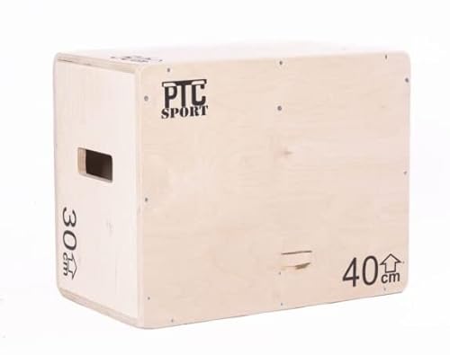 Plyo-Box PTC SPORT 3 in 1 Holz Plyo Box, Jump Box