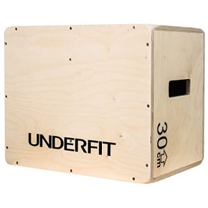 Plyo-Box UNDERFIT Plyometrische Sprungbox Holzplattform