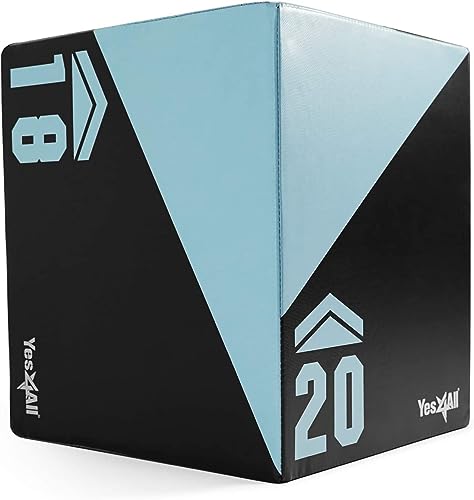 Plyo-Box Yes4All 9PRY Unisex Soft Plyo Box, 50,8 x 45,7 x 40,6 cm