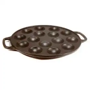 Poffertjes pfanne ams poffertjespfanne pfanne aus gusseisen