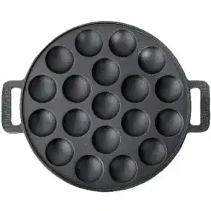 Poffertjes pfanne the windmill genuine dutch cast iron