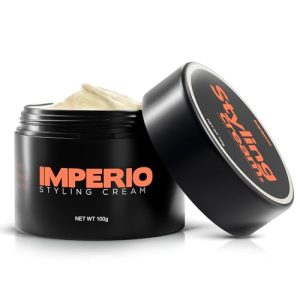 Pomade IMPERIO Styling Cream - Super smoothes Haarwachs - pomade imperio styling cream super smoothes haarwachs