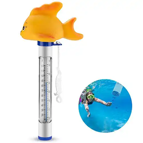 Poolthermometer von Formizon – Schwimmendes Thermometer für Pools