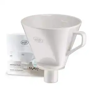 Porzellan kaffeefilter alfi aroma plus weiss kaffeefilter