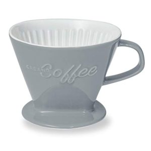 Porzellan-Kaffeefilter Creano Porzellan Kaffeefilter XXL (Steingrau)