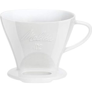 Porzellan-Kaffeefilter Melitta 218967 Filter Größe 102 Weiß