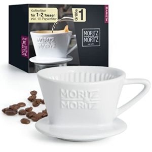 Porzellan-Kaffeefilter Moritz & Moritz Permanent Kaffeefilter - porzellan kaffeefilter moritz moritz permanent kaffeefilter