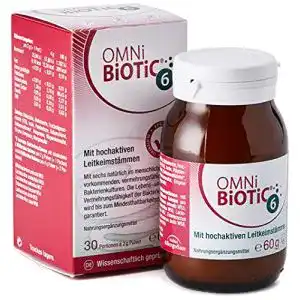 Probiotika omni biotic 6 glas 30 portionen 60g