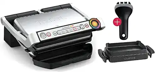 Tefal OptiGrill+ Kontaktgrill XA7258 mit automatischen Programmen