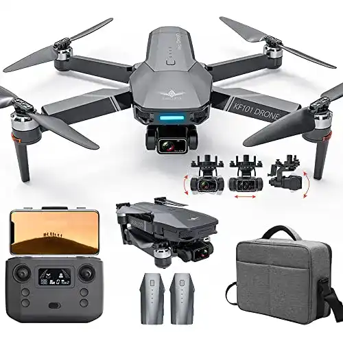 Quadrocopter X-Verse KF101 MAX Drohne mit 4K Kamera und Gimbal