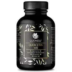 Quercetin luondu 500mg hochdosiert 120 kapseln vegan
