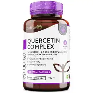 Quercetin nutravita komplex 695mg mit vitamin c