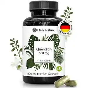 Quercetin only nature kapseln 500mg hochdosiert