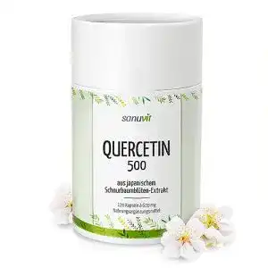 Quercetin sanuvit 500 mg kapseln 120 kapseln hochdosiert