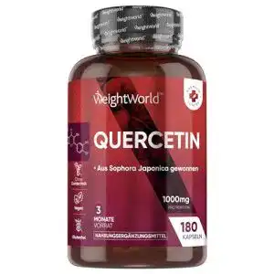 Quercetin weightworld 1000mg 180 vegane kapseln rein
