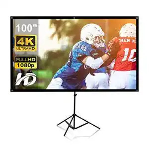 Rahmenleinwand gt getco tech projektor leinwand mit staender