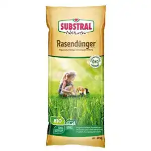 Rasenduenger mit unkrautvernichter substral naturen bio