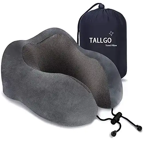 Reisekissen TALLGO Nackenkissen aus Memory-Schaumstoff