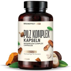 Reishi-Kapseln BrainEffect Pilz Komplex Premium