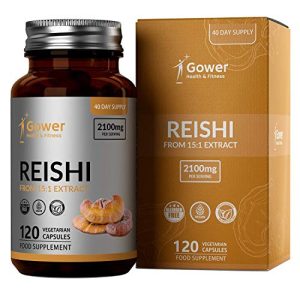 Reishi-Kapseln Gower Health & Fitness GH Reishi Kapseln aus 15:1