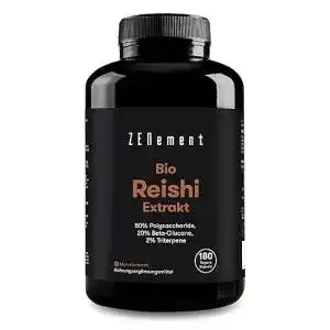 Reishi kapseln zenement bio reishi pilz extrakt 50 polysacchariden