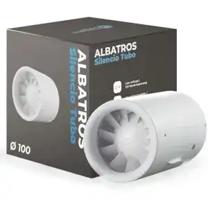 Rohrventilator albatros systems albatros 100mm silencio tubo