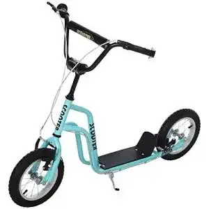 Roller mit luftreifen homcom kinderroller lenker verstellbar