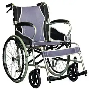 Rollstuhl antar at52301 stuhl mit ultraleichten stahlraedern 125 kg
