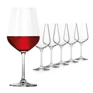Rotweinglaeser sahm weinglaeser rotwein set 6 stk 580 ml