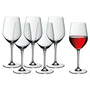 Rotweinglaeser wmf easy plus rotwein weinglaeser set 6 teilig