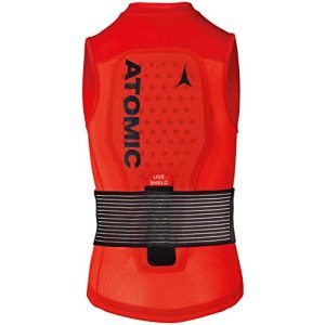 Rückenprotektor Kinder ATOMIC Live Shield Vest JR, Rot Größe M