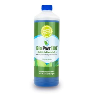 Sanitärflüssigkeit PWR100 Bio für Camping Toiletten - sanitaerfluessigkeit pwr100 bio fuer camping toiletten