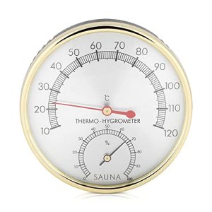 Sauna-Thermometer Garosa 2 in 1 Sauna Hygrothermograph