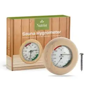 Sauna thermometer nutrist thermometer hygrometer holz