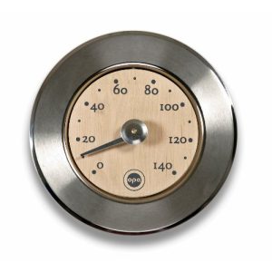 Sauna-Thermometer OPA Stainless & Wood Sauna Thermometer