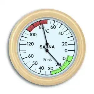 Sauna thermometer tfa dostmann analoges