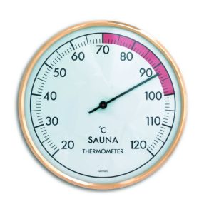 Sauna-Thermometer TFA Dostmann Analoges Sauna Thermometer