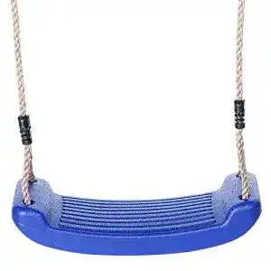 Schaukel gartenpirat sitz fuer kinder brett blau