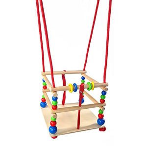 Schaukel Hess Holzspielzeug 20000 – Gitter- aus Holz mit Sprossen