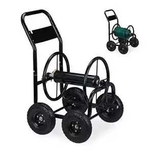 Schlauchwagen 3by4 zoll relaxdays schlauchwagen metall