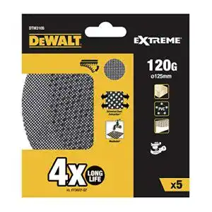 Schleifgitter dewalt extreme 120er koernung 125 mm o