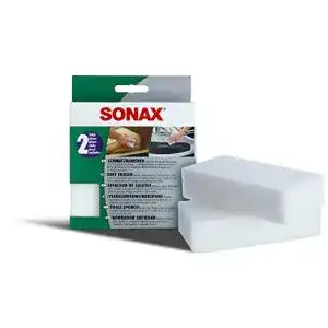 Schmutzradierer sonax 2 stueck feinporiger spezialschwamm